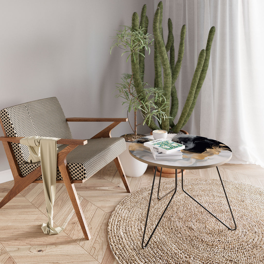 BLACK AND WHITE CONFLUENCE Soffbord