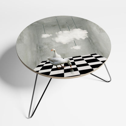 CHESS CLOUD SWAN Small Coffee Table