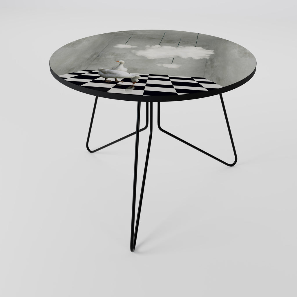 CHESS CLOUD SWAN Mesa de Centro