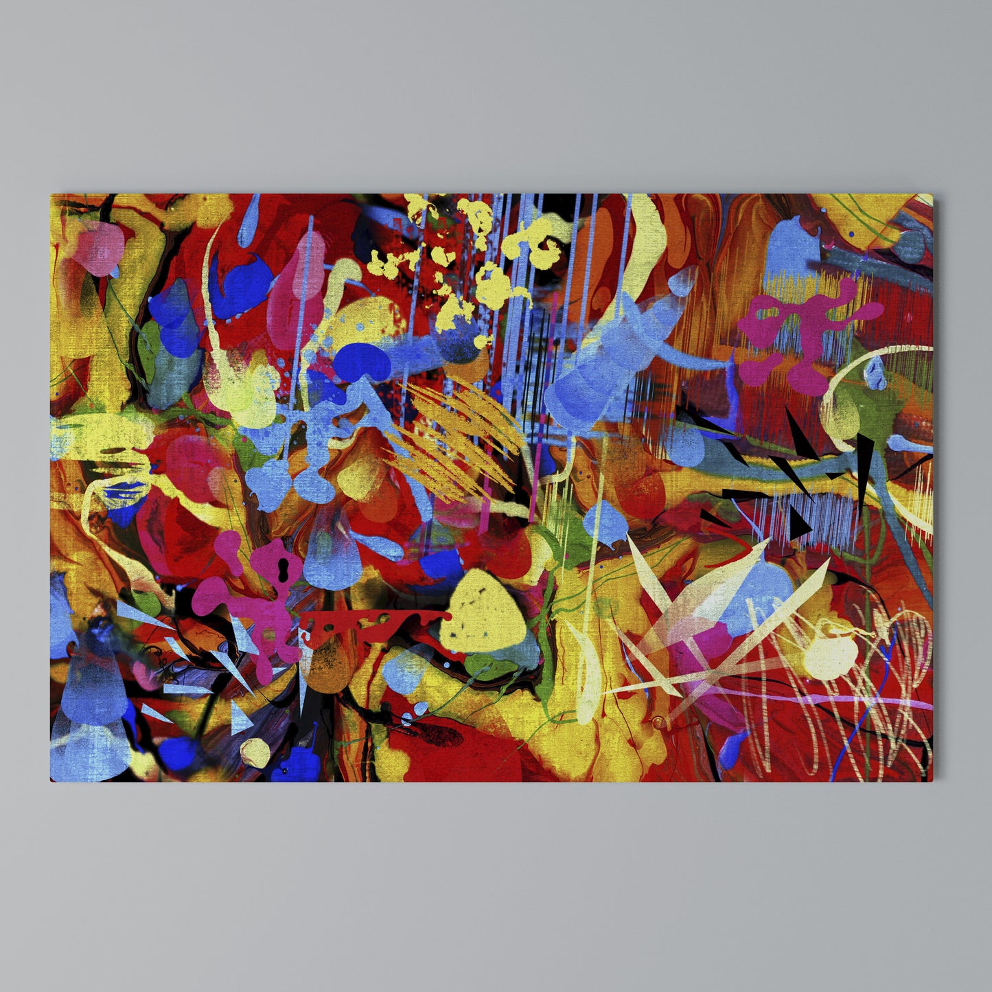 ABSTRACT RHAPSODY Stampa su tela orizzontale