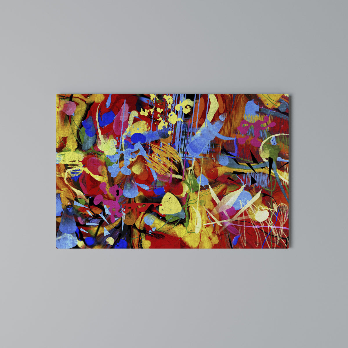 ABSTRACT RHAPSODY Stampa su tela orizzontale