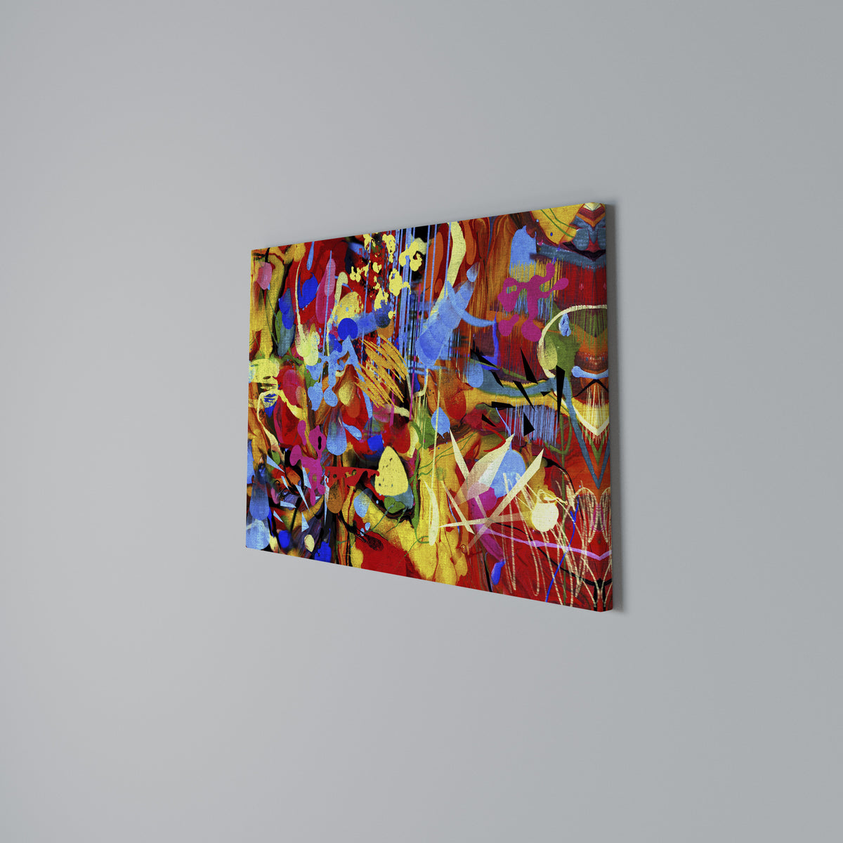 ABSTRACT RHAPSODY Stampa su tela orizzontale
