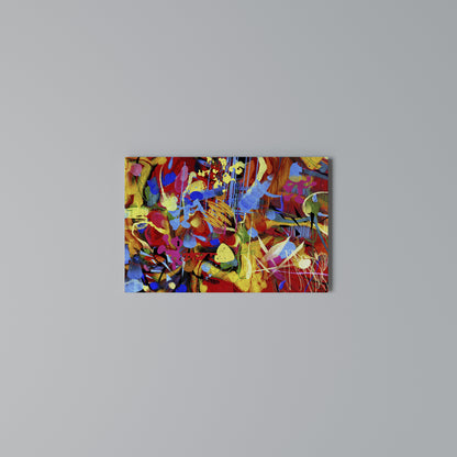 ABSTRACT RHAPSODY Stampa su tela orizzontale