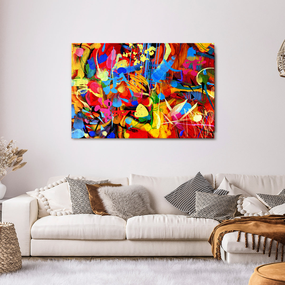 ABSTRACT RHAPSODY Stampa su tela orizzontale