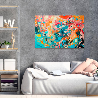 ARTISTIC ALCHEMY Cuadro en lienzo horizontal