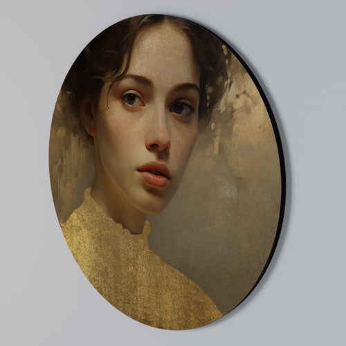 ETHEREAL ECOUNTER Rund väggdekor