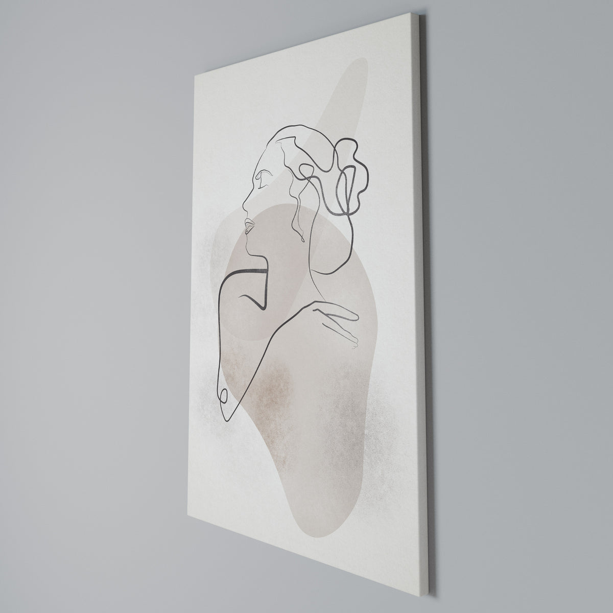 GRACEFUL LINES Κατακόρυφος Πίνακας σε Καμβά