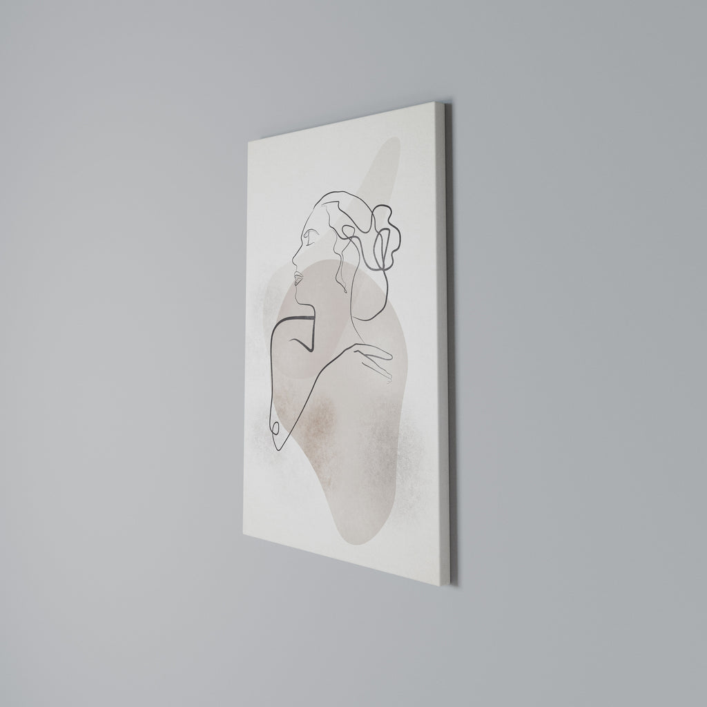 GRACEFUL LINES Κατακόρυφος Πίνακας σε Καμβά