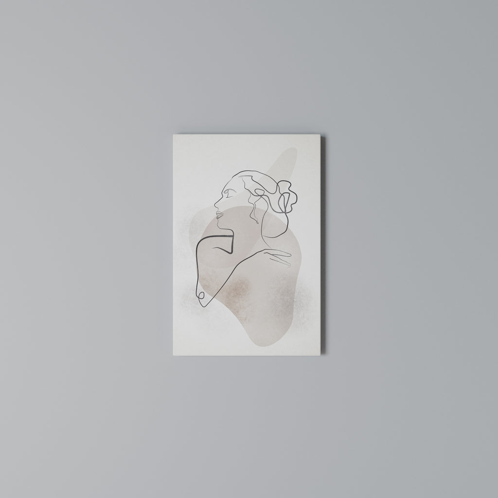 GRACEFUL LINES Κατακόρυφος Πίνακας σε Καμβά