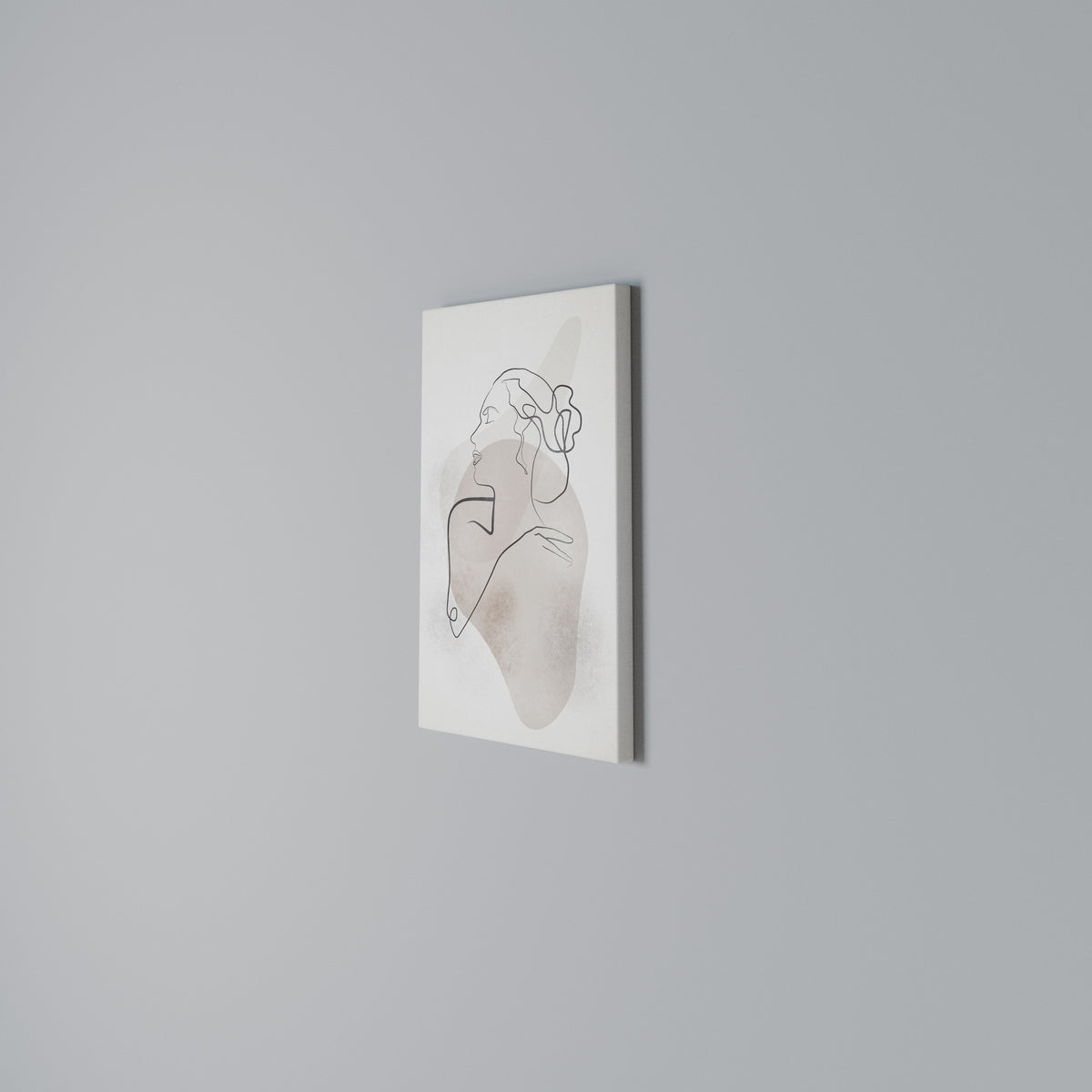 GRACEFUL LINES Κατακόρυφος Πίνακας σε Καμβά