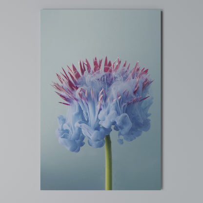 MISTY BLUE EXPLOSION Quadro em tela vertical