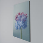 MISTY BLUE EXPLOSION Vertical Canvas Print