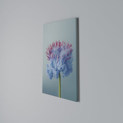 MISTY BLUE EXPLOSION Quadro em tela vertical