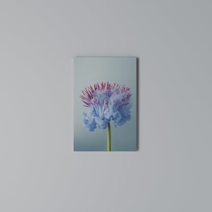 MISTY BLUE EXPLOSION Quadro em tela vertical