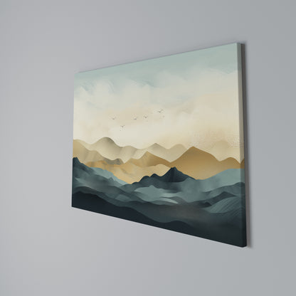 MOUNTAIN MELODY Cuadro en lienzo horizontal