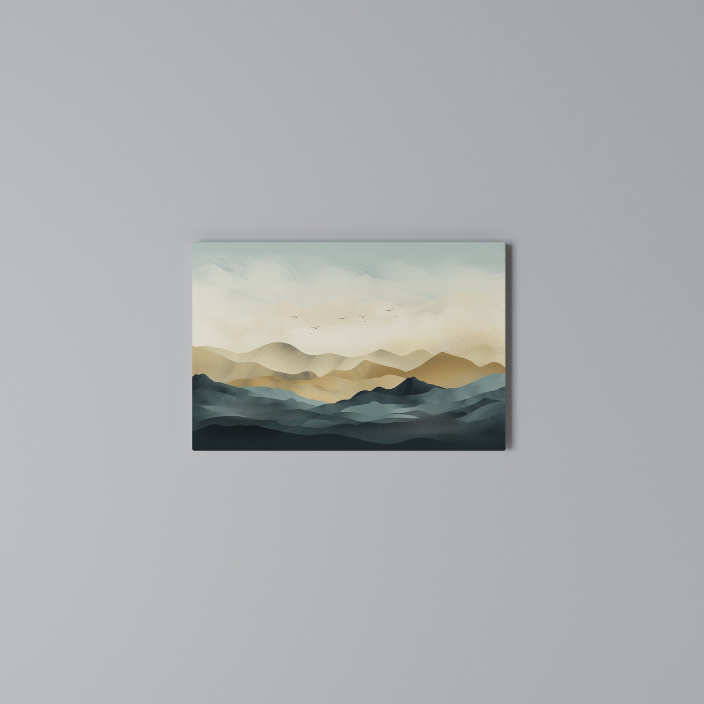MOUNTAIN MELODY Cuadro en lienzo horizontal