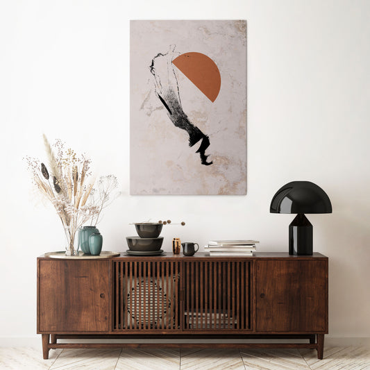 SHADOWS OF IMAGINATION Vertical Canvas Print