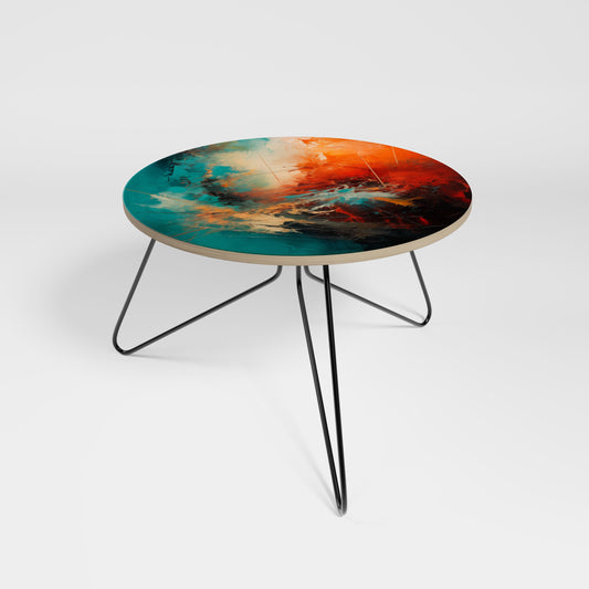 Petite table basse FIERY FUSION