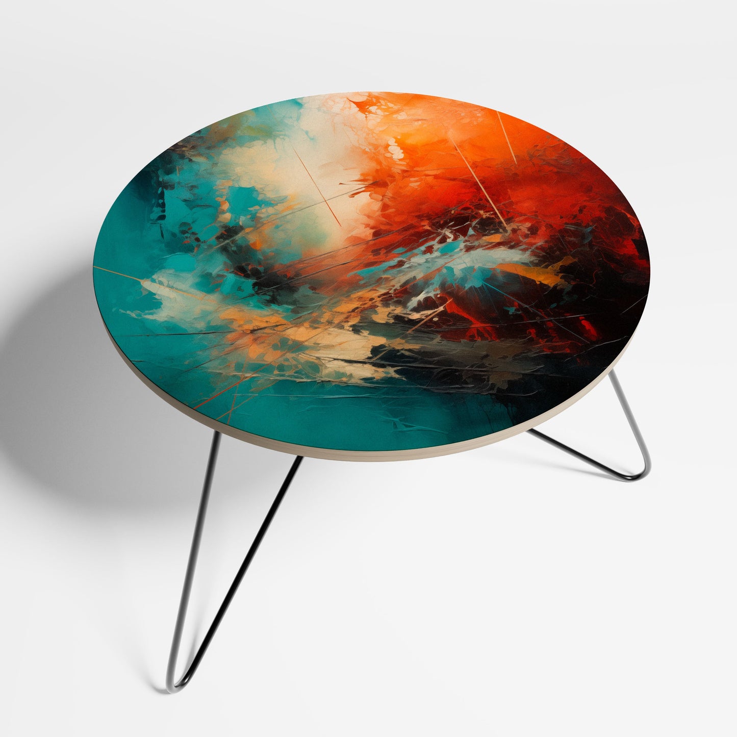 Petite table basse FIERY FUSION