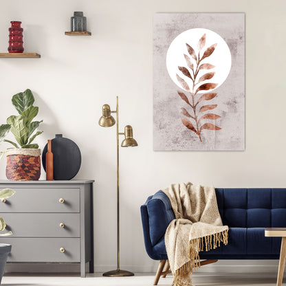 LEAF RADIANCE Quadro em tela vertical