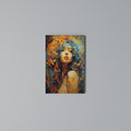 RAINBOW MUSE Vertical Canvas Print