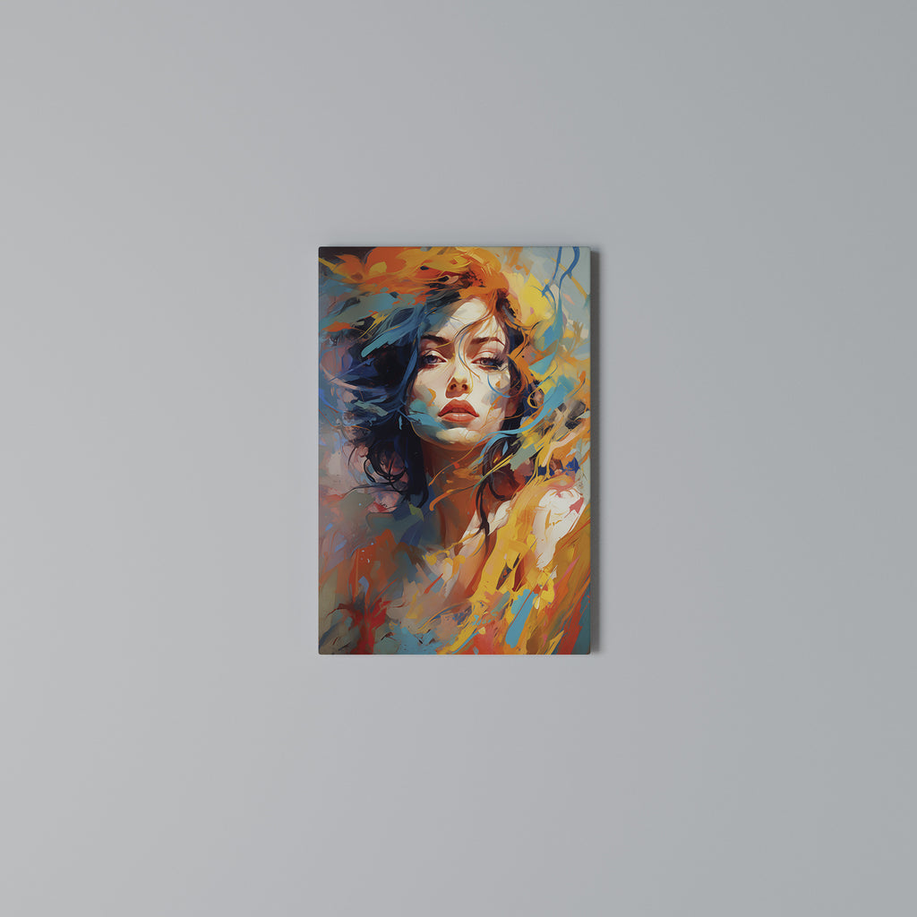 CHROMA CHARM Vertical Canvas Print