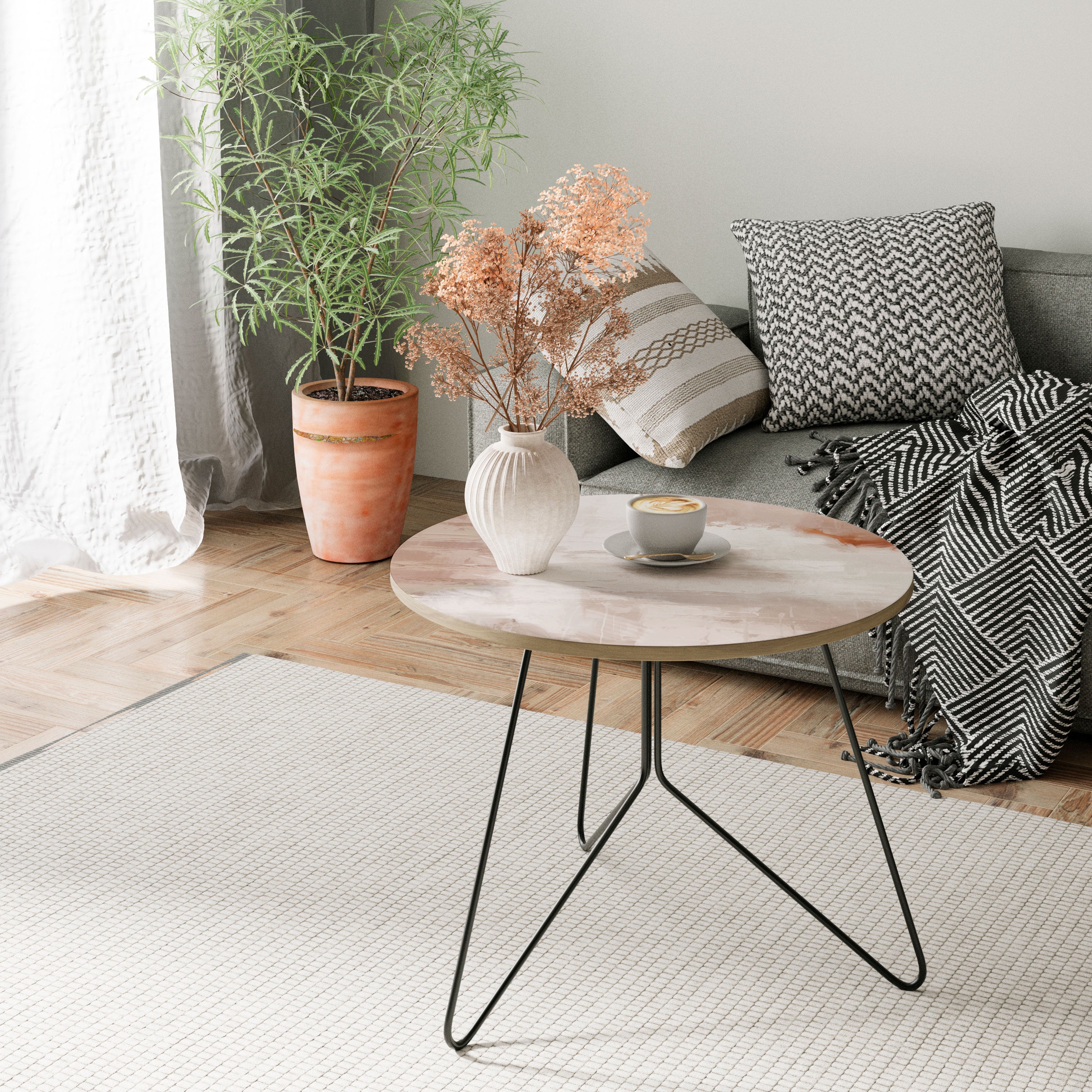 BLUSH SERENITY Soffbord