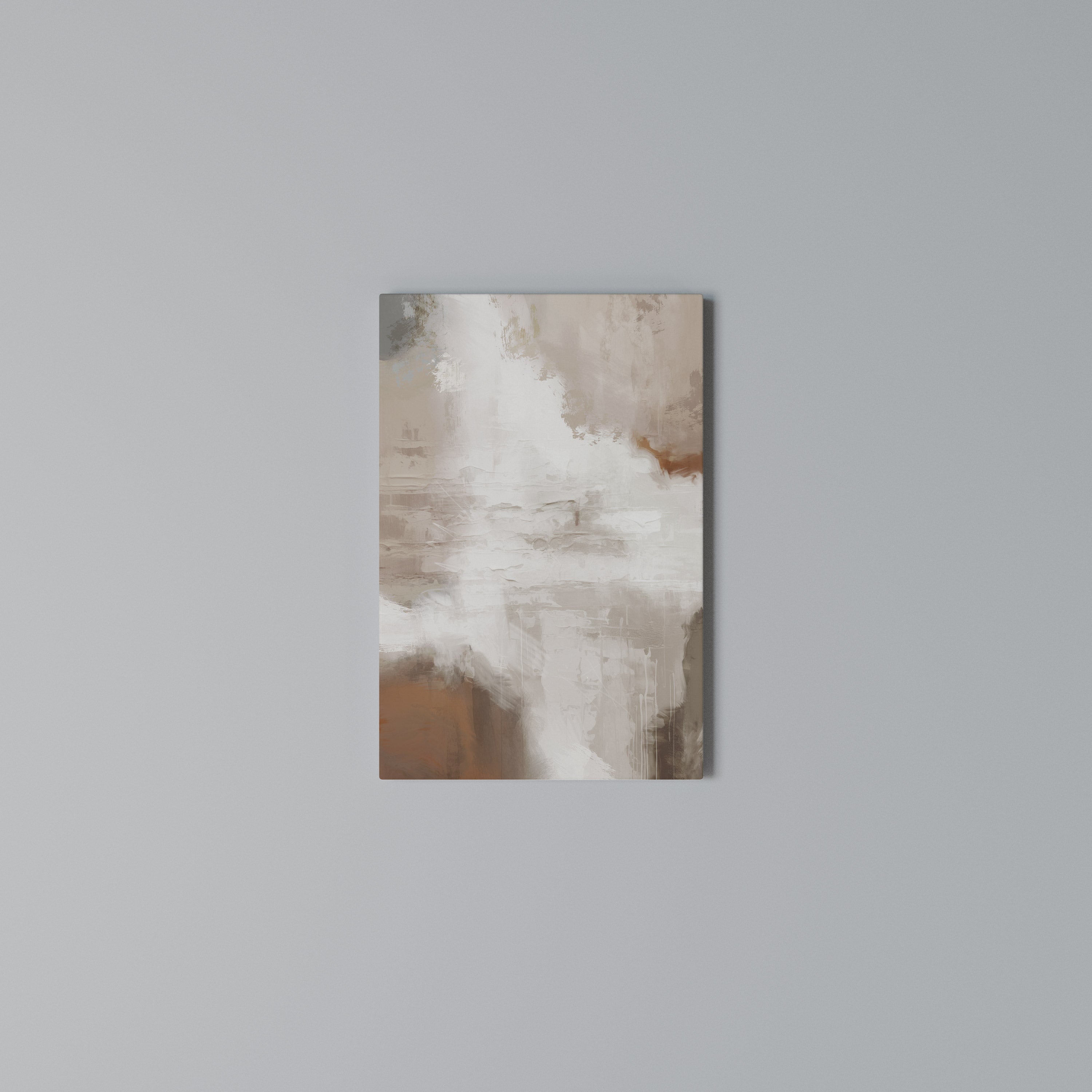BLUSH SERENITY Vertical Canvas Print