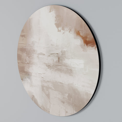 BLUSH SERENITY Round Wall Art