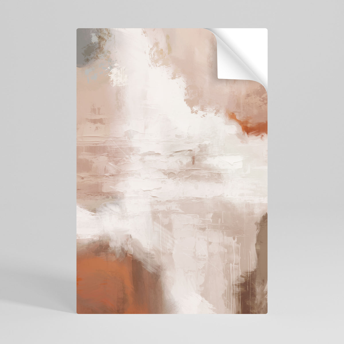 BLUSH SERENITY Póster Autocolante Vertical