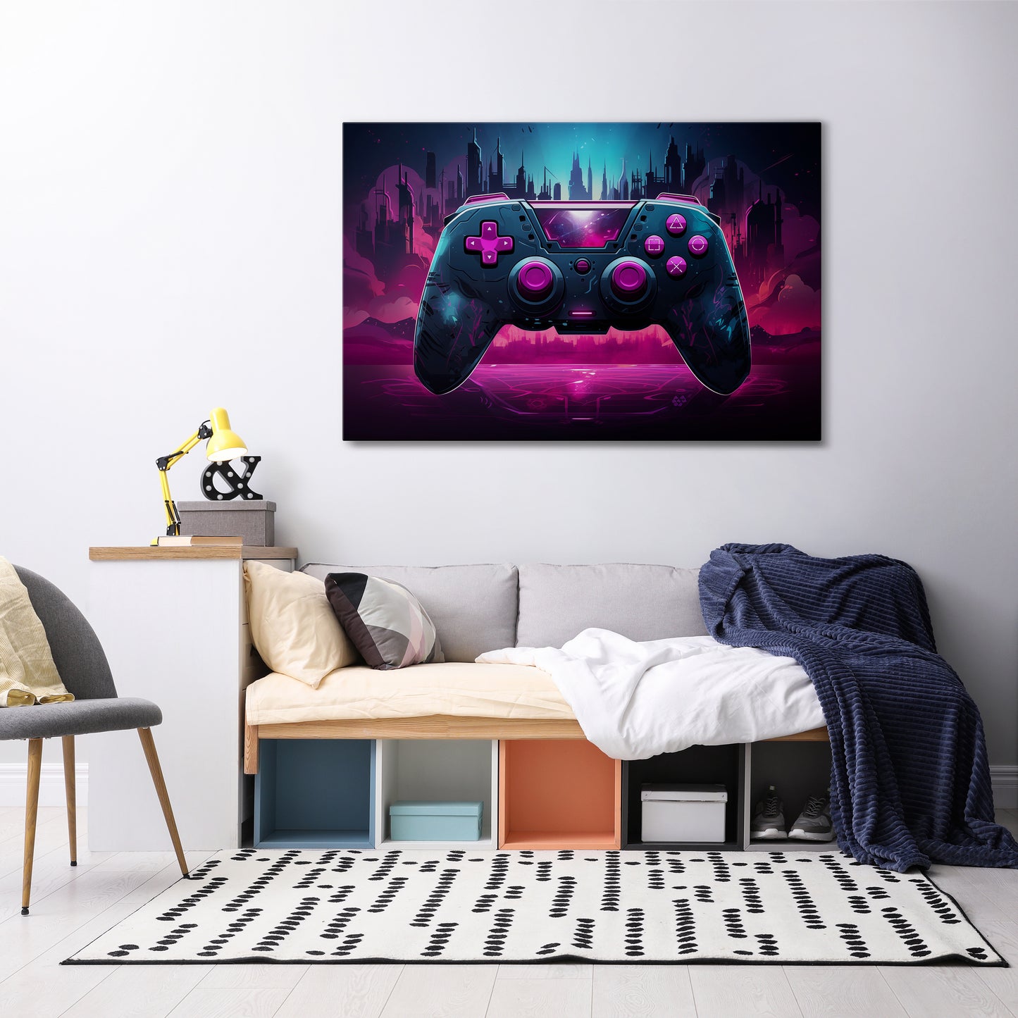 INFINITY MATRIX PAD Horizontal Canvas Print