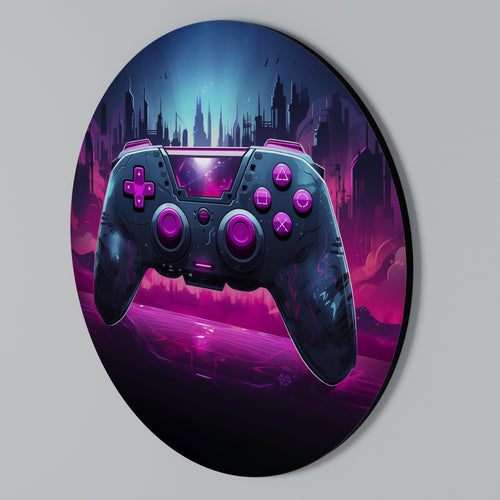 INFINITY MATRIX PAD Round Wall Art