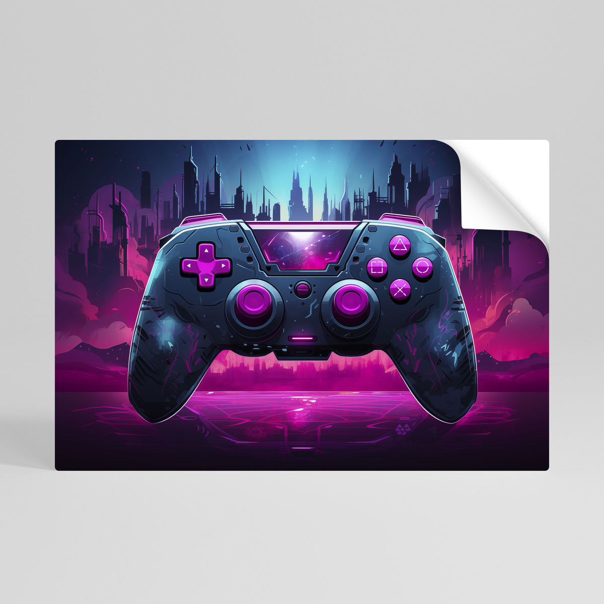 INFINITY MATRIX PAD Poster Orizzontale Adesivo