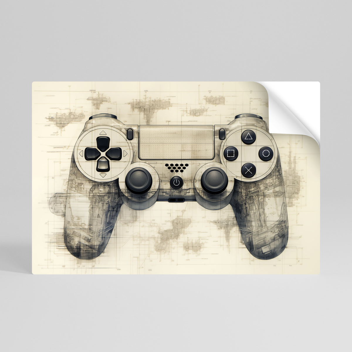 QUANTUM QUEST PAD Poster Orizzontale Adesivo