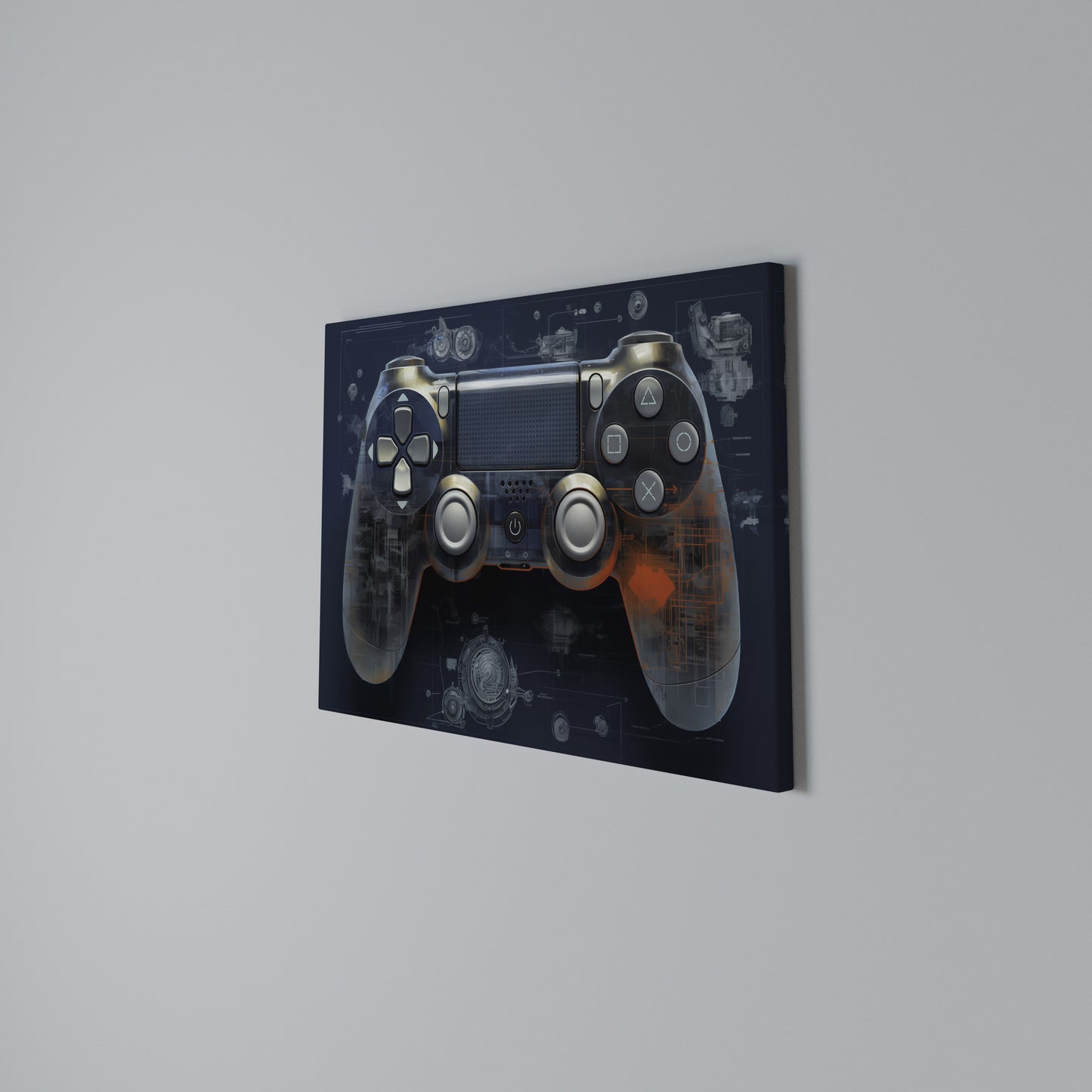 VIRTUAL VELOCITY PAD Cuadro en lienzo horizontal