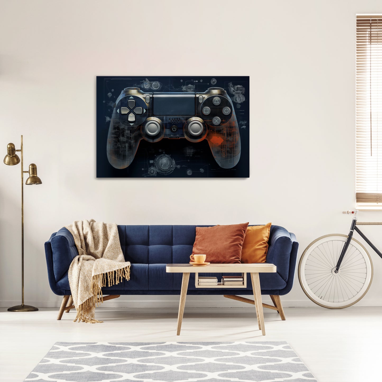 VIRTUAL VELOCITY PAD Cuadro en lienzo horizontal