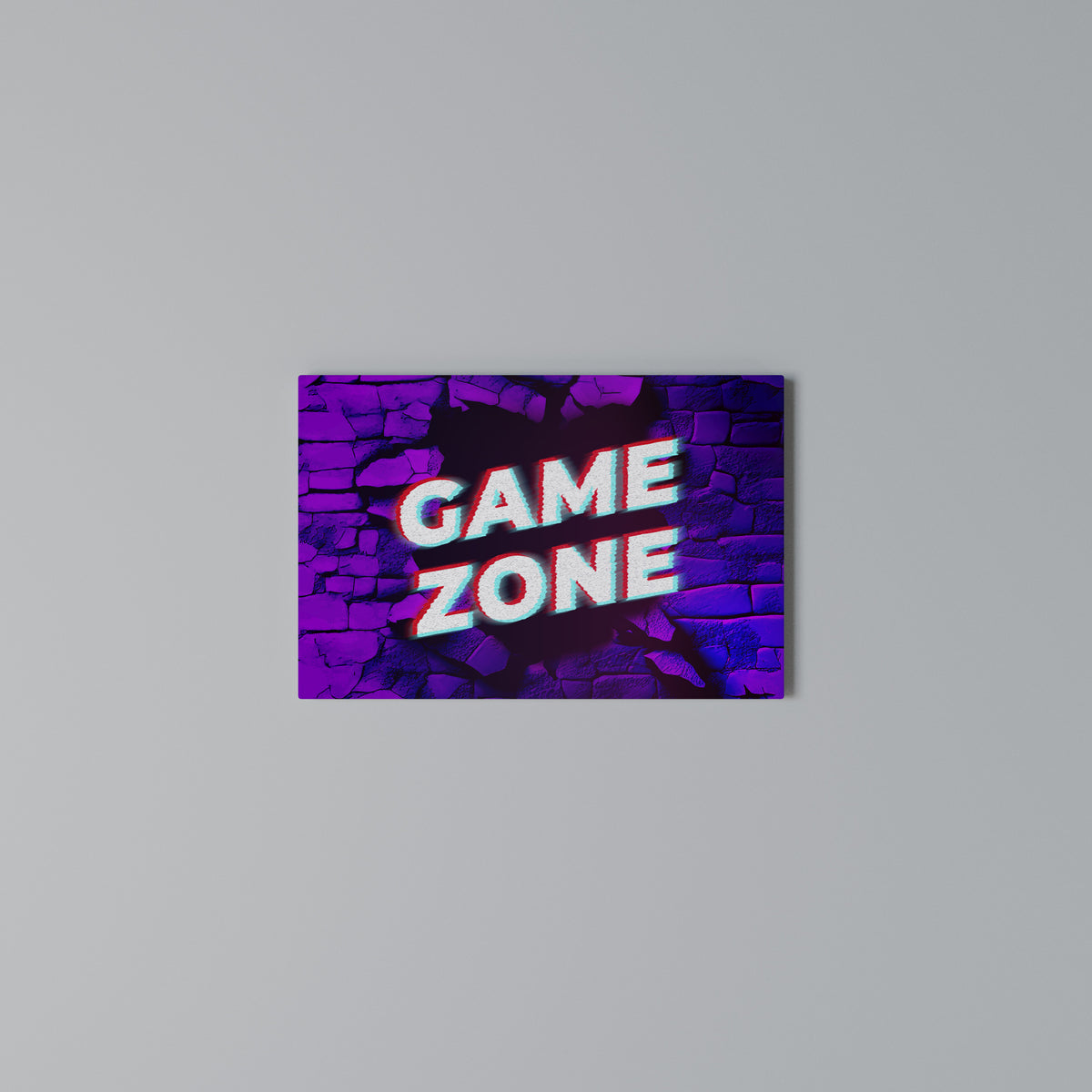 LUMINOUS GAME ZONE Horizontal Canvas Print