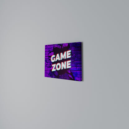 LUMINOUS GAME ZONE Horizontal Canvas Print