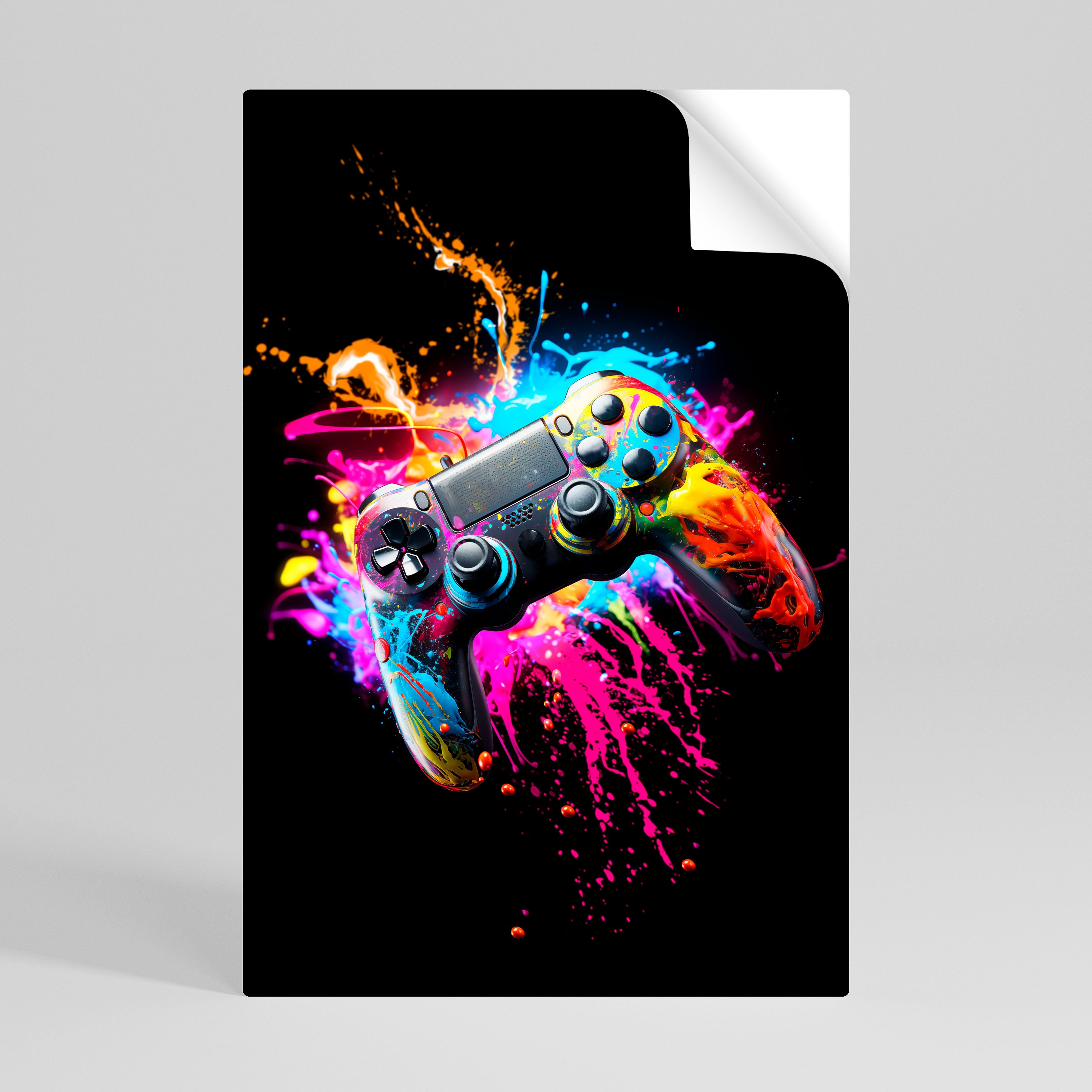 GAMING LUSH Póster Autocolante Vertical