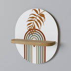 LEAF ON THE TOP Decorative Art Shelf