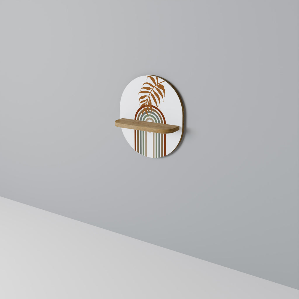 LEAF ON THE TOP Decorative Art Shelf