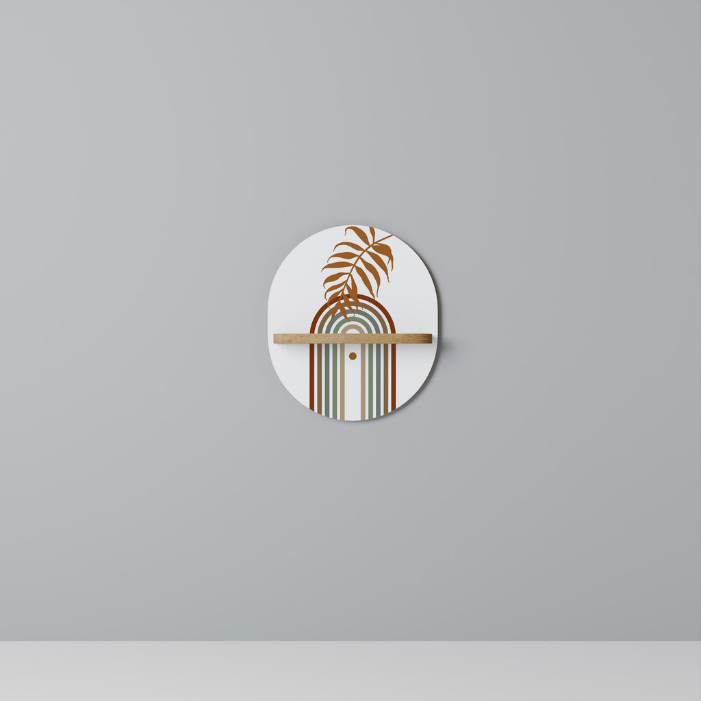 LEAF ON THE TOP Decorative Art Shelf