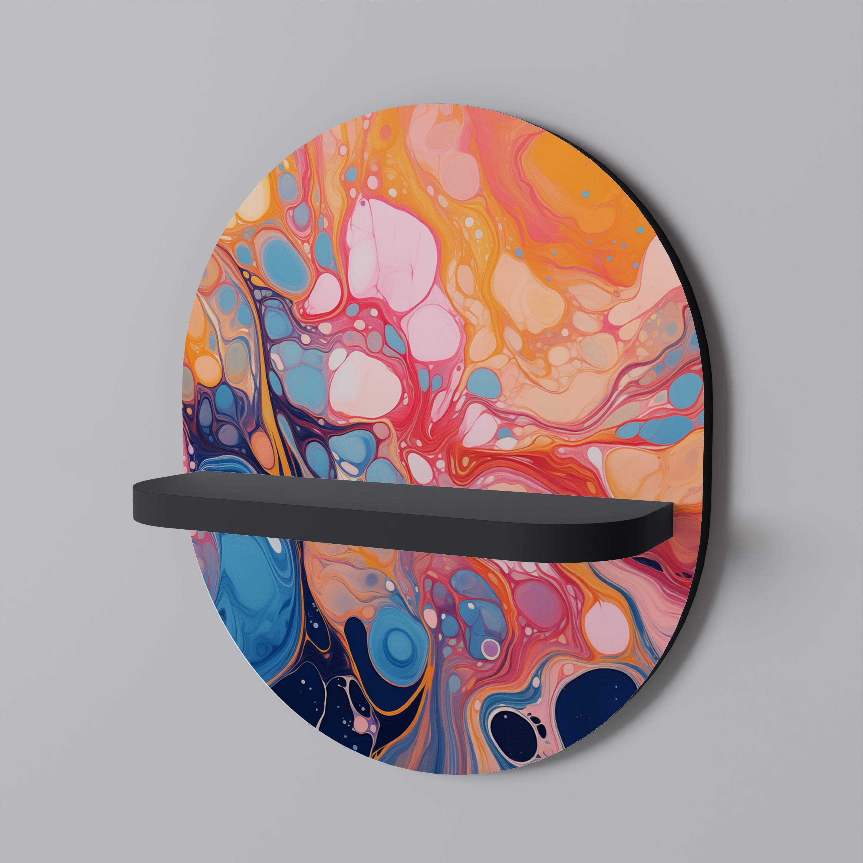 INKED ILLUSIONS Decorative Art Shelf