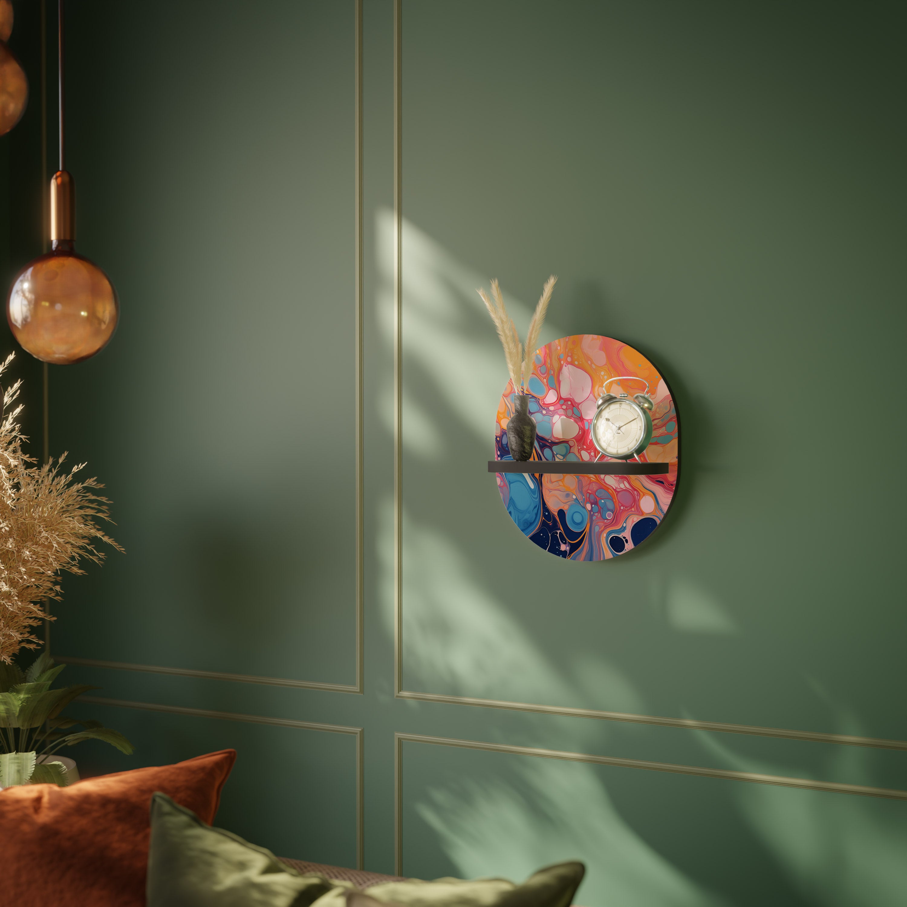 INKED ILLUSIONS Decorative Art Shelf