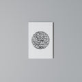 LUNAR LOOM Vertical Canvas Print