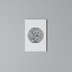 LUNAR LOOM Vertical Canvas Print