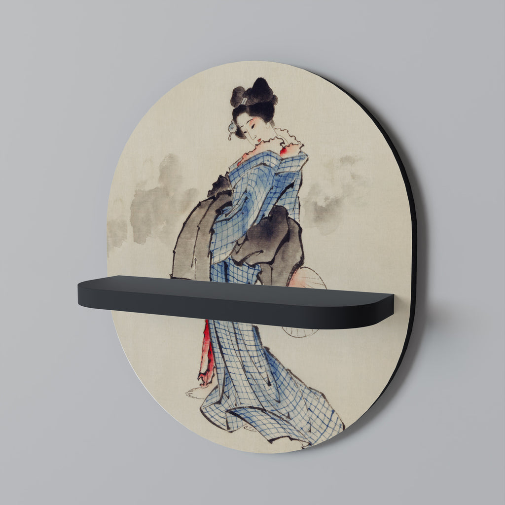 GEISHA FANTASY Decorative Art Shelf