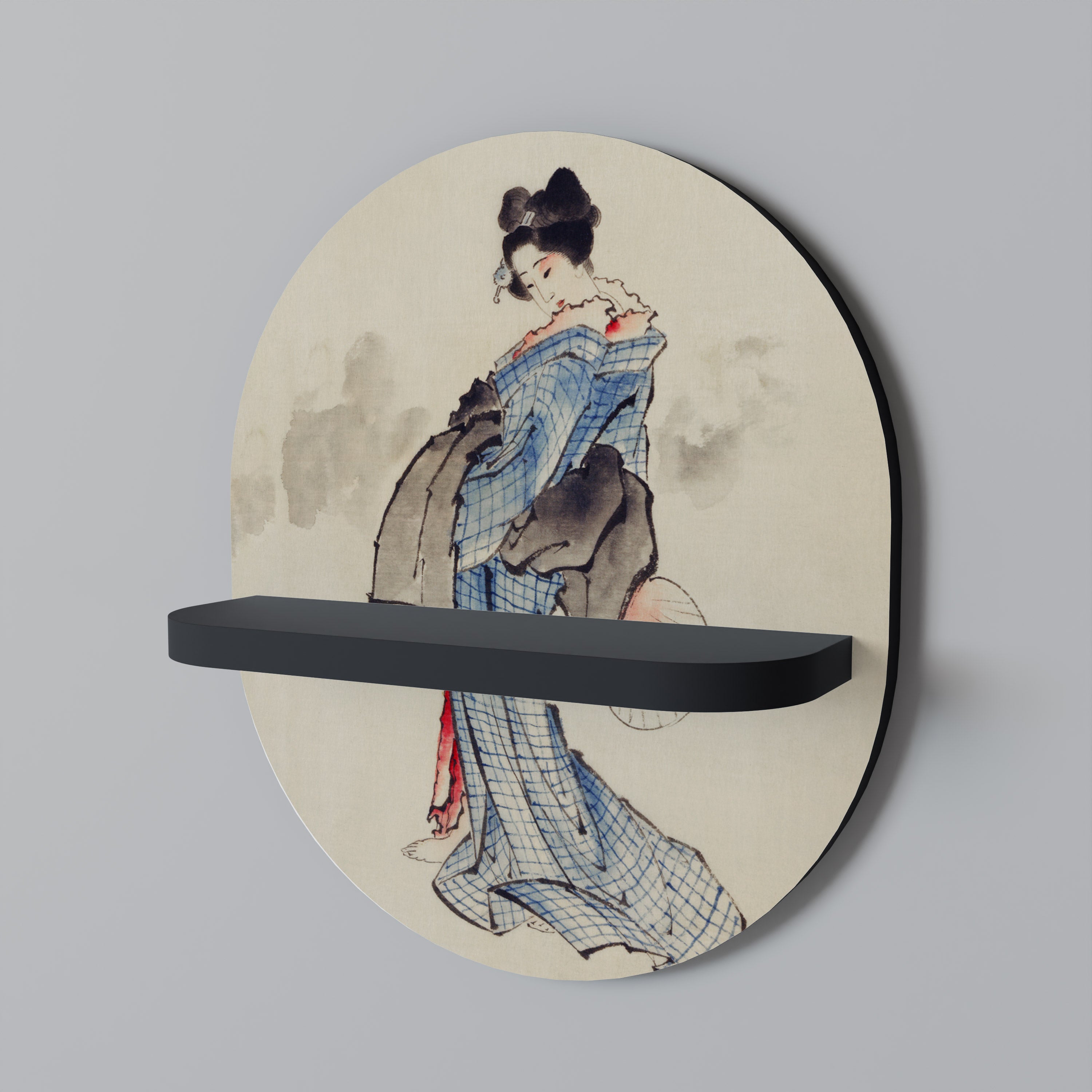 GEISHA FANTASY Decorative Art Shelf