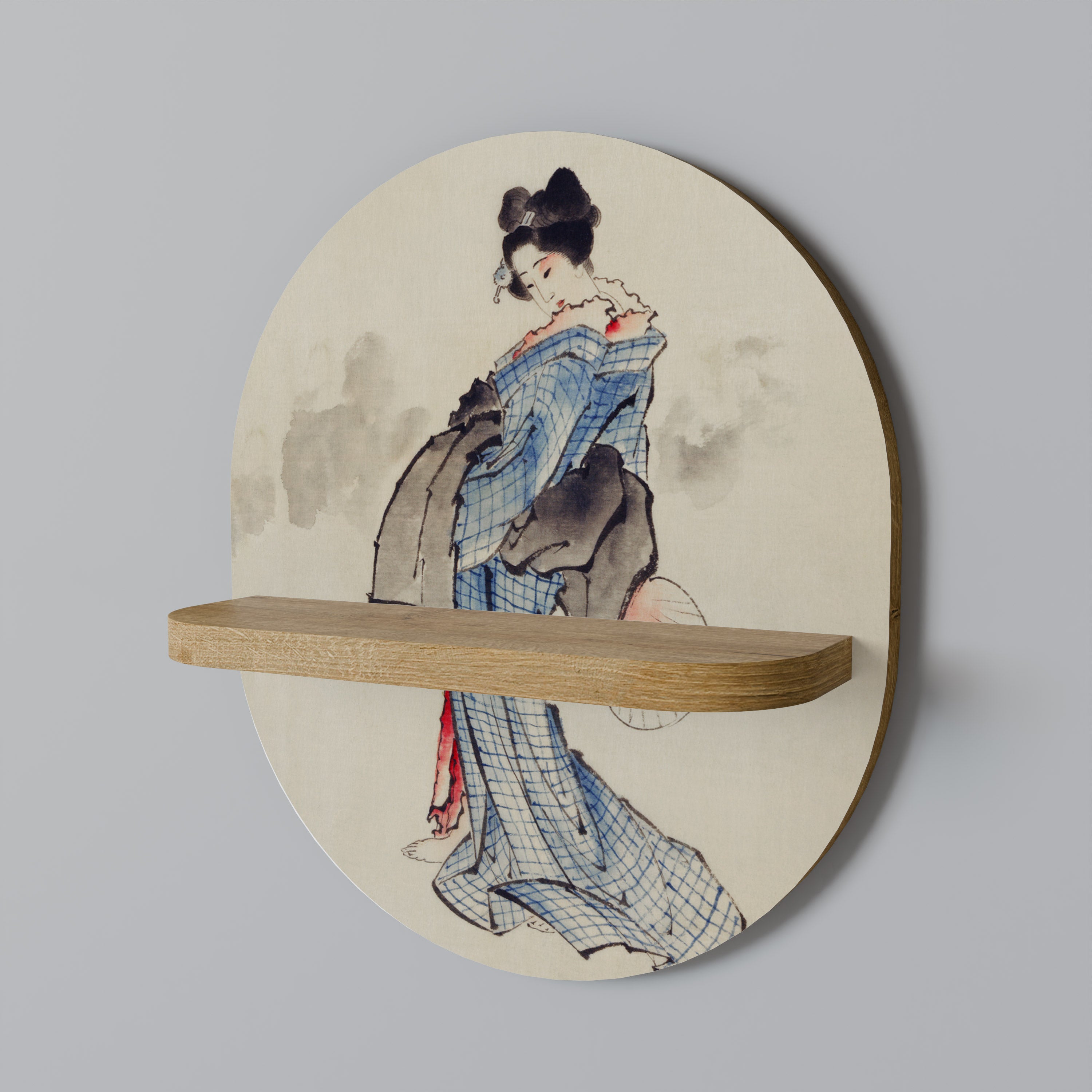 GEISHA FANTASY Decorative Art Shelf