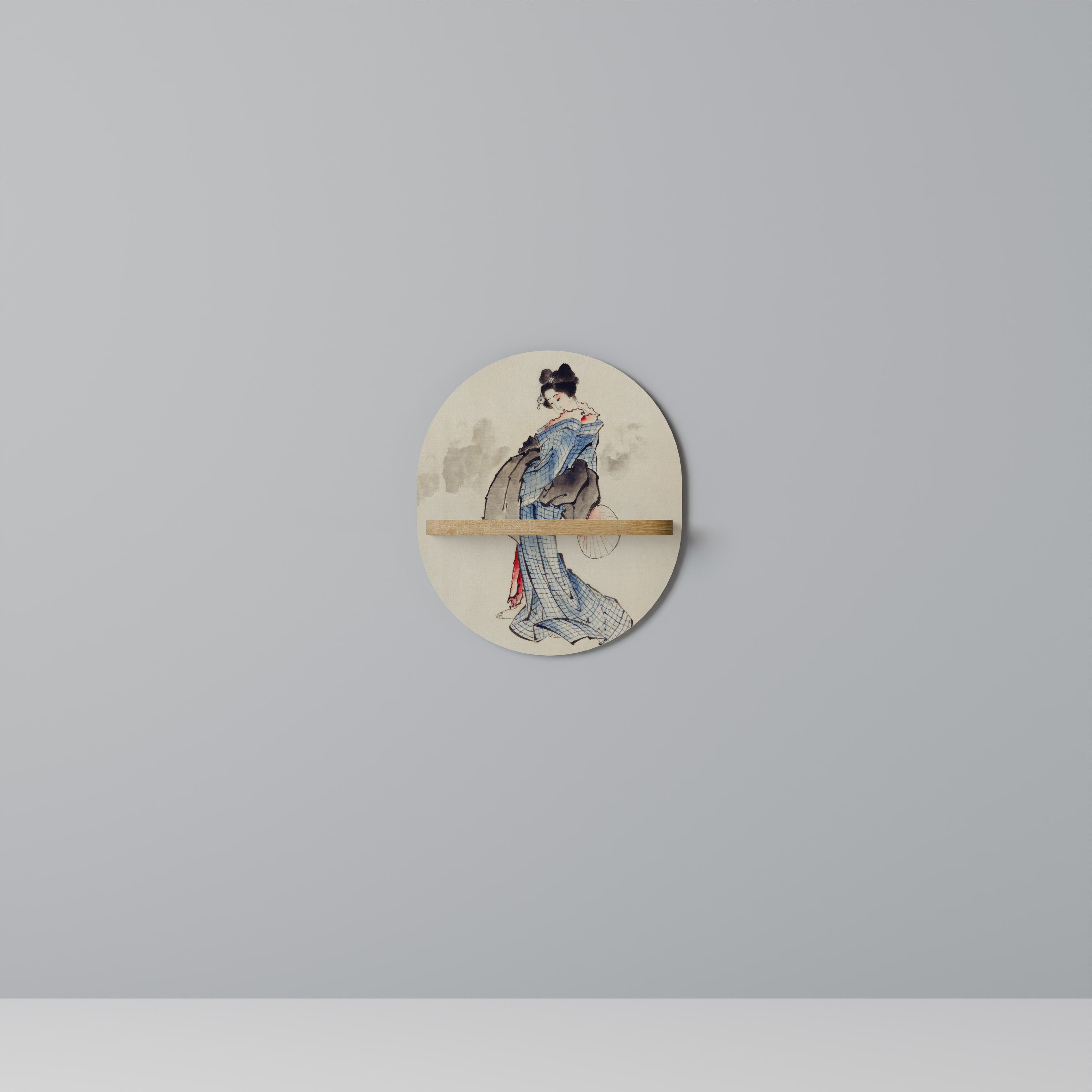 GEISHA FANTASY Decorative Art Shelf